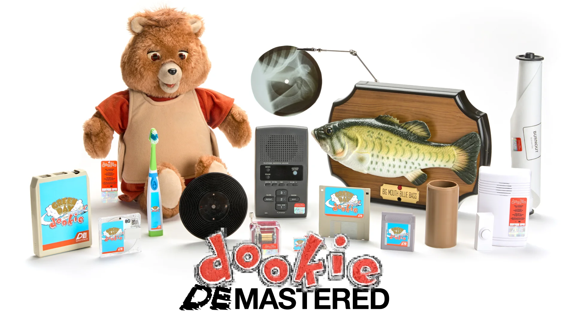 Dookie Demastered is a re-release of Green Day's album on 15 obscure formats