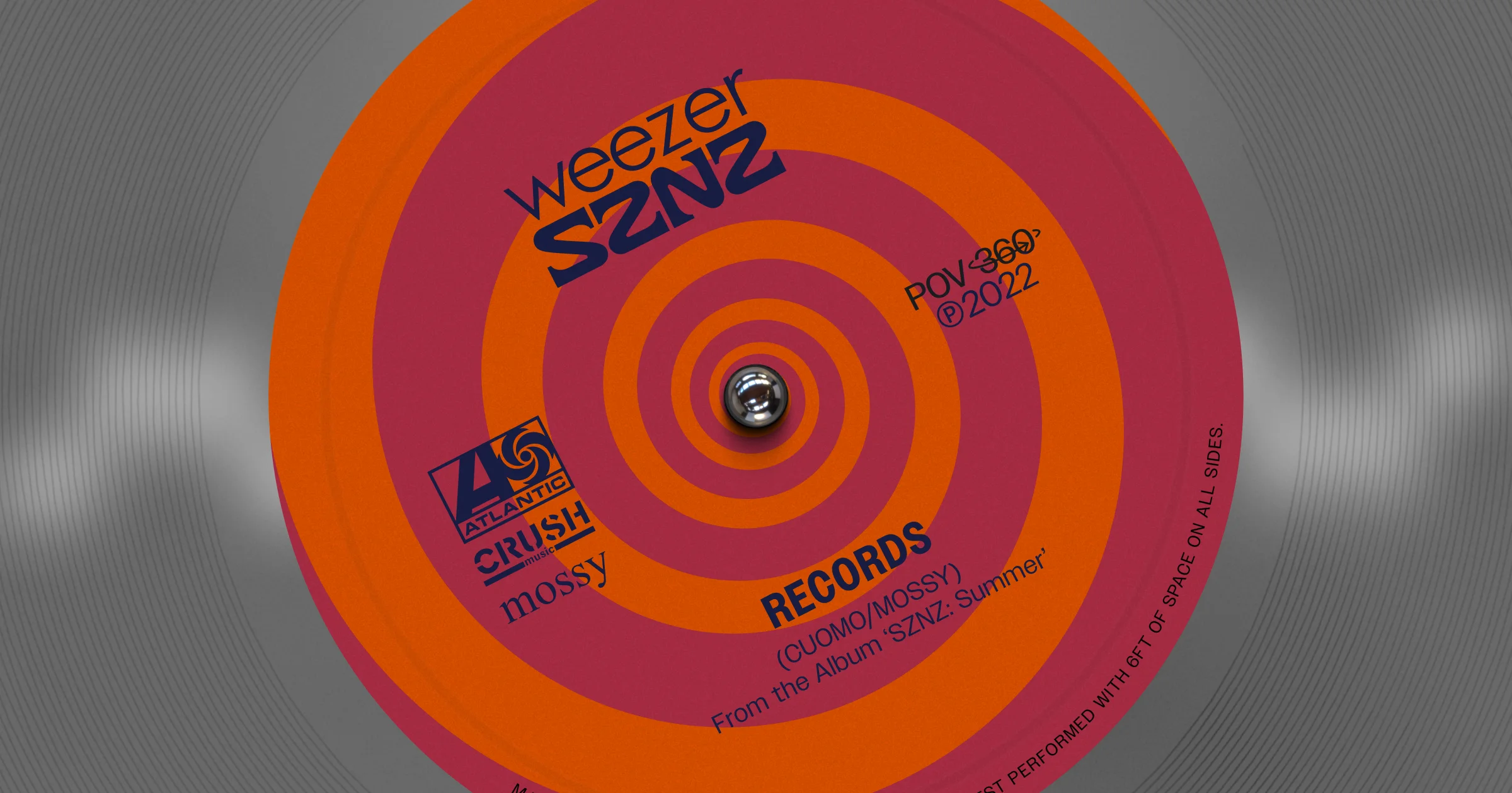 Human Record Player makes you spin around to listen to Weezer's new track
