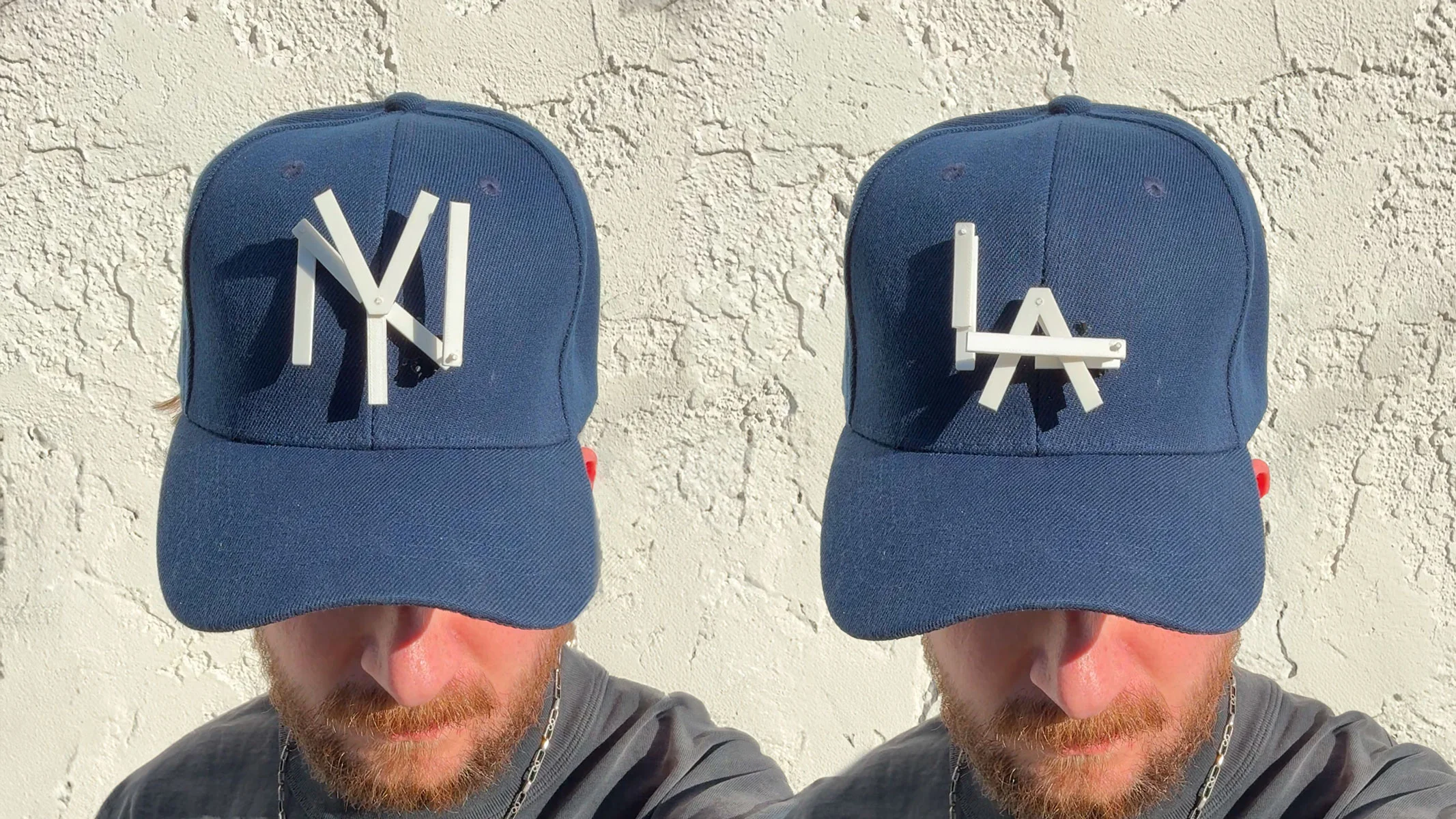 LANY Hat is a robotic fairweather baseball cap