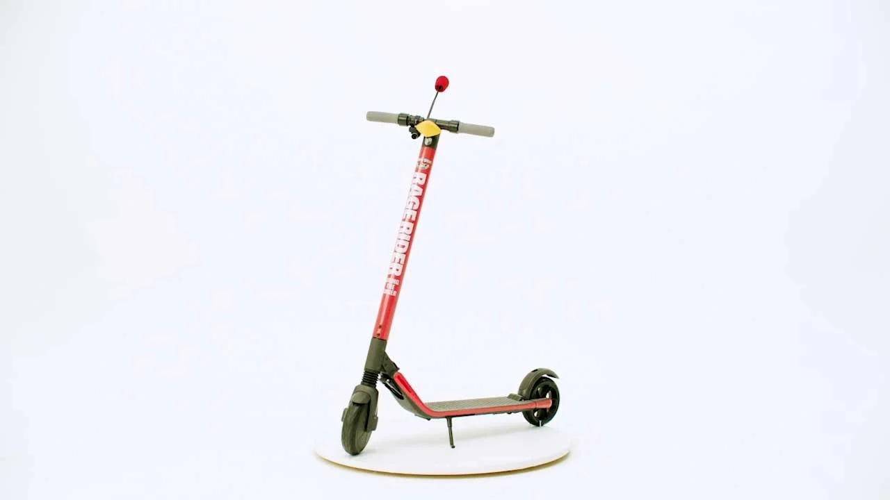 Rage Rider is a scream-powered scooter